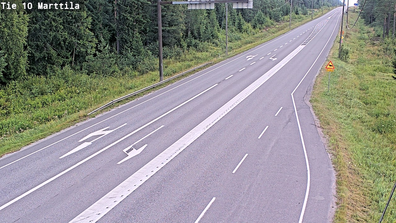 Weather Camera Image Road 10 Marttila, Marttila, Varsinais-Suomi