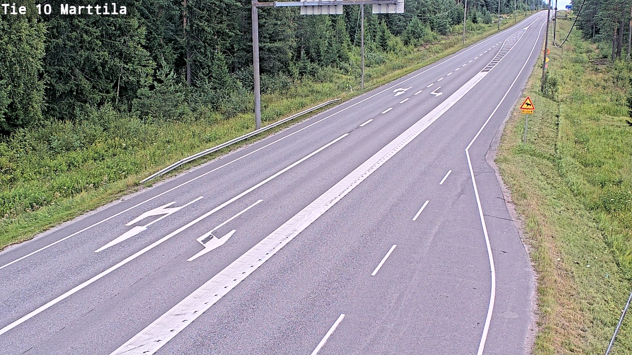 Weather Camera Image Road 10 Marttila, Marttila, Varsinais-Suomi