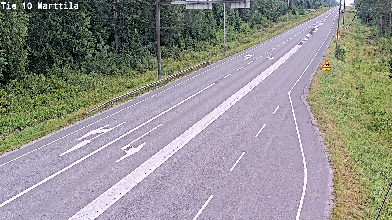 Weather Camera Image Road 10 Marttila, Marttila, Varsinais-Suomi