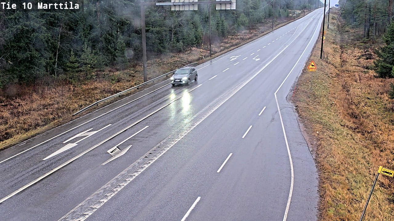 Weather Camera Image Road 10 Marttila, Marttila, Varsinais-Suomi