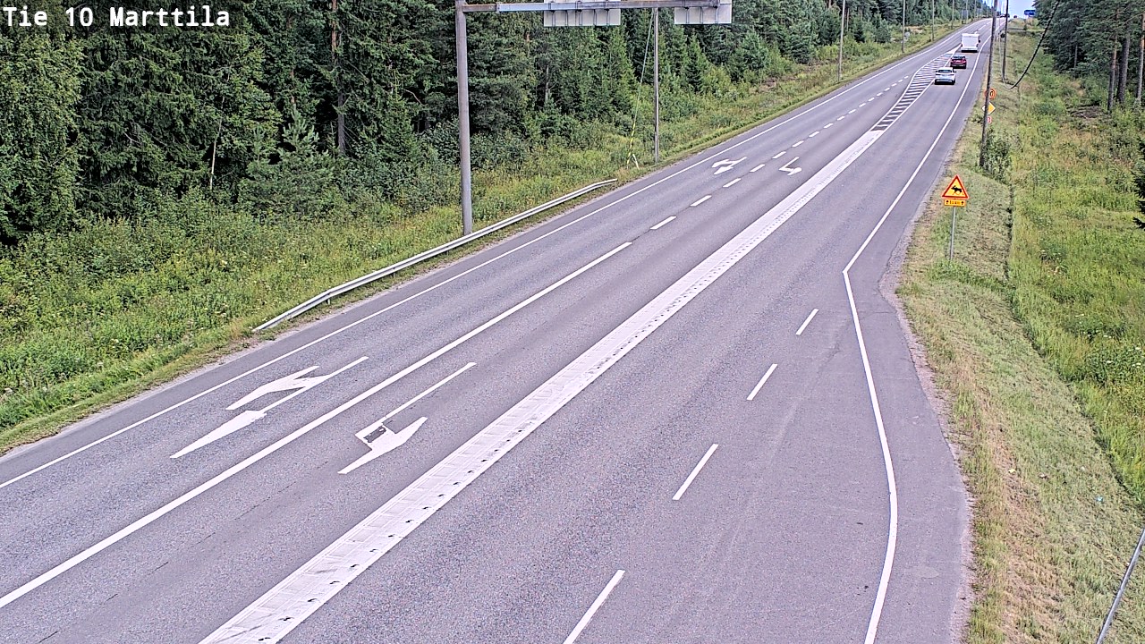 Weather Camera Image Road 10 Marttila, Marttila, Varsinais-Suomi