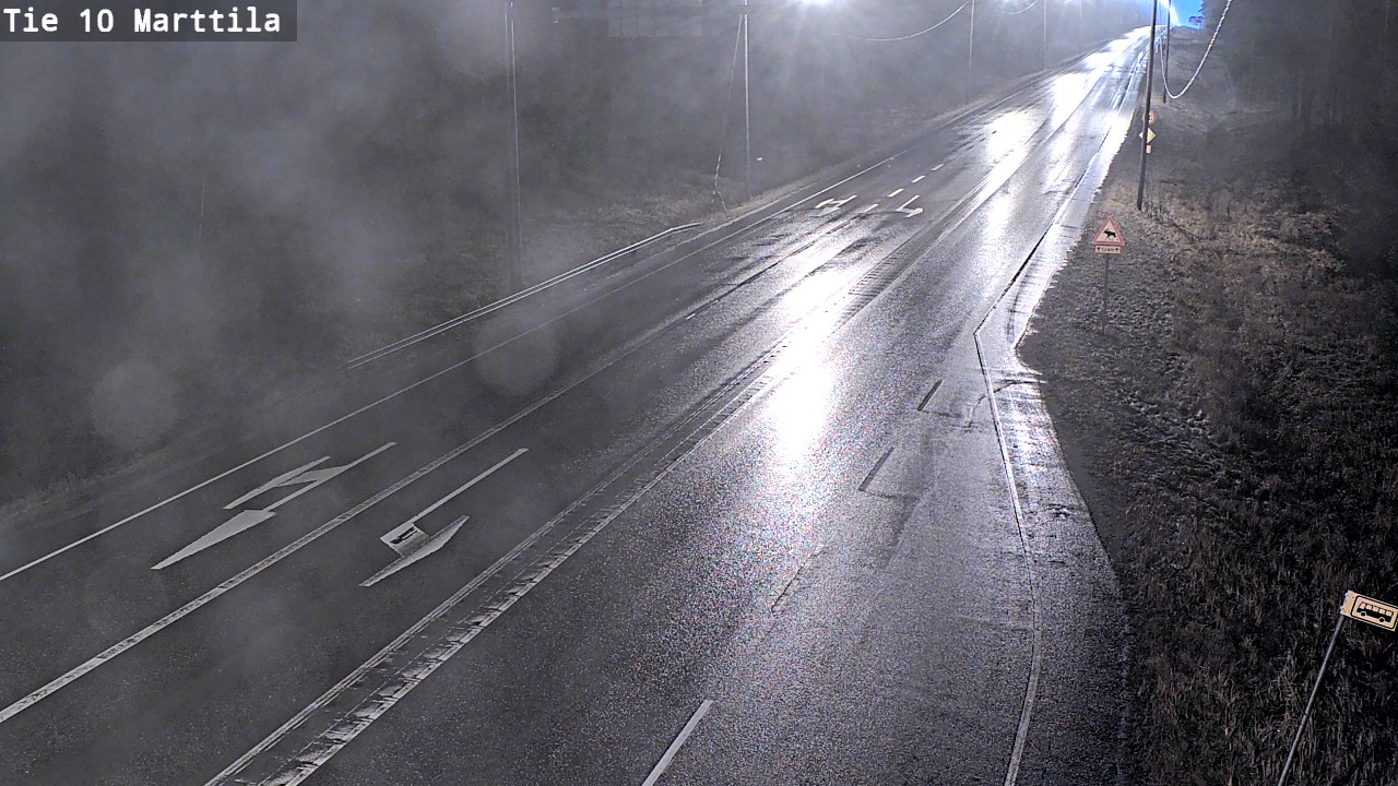 Weather Camera Image Väg 10 S:t Mårtens, Marttila, Varsinais-Suomi