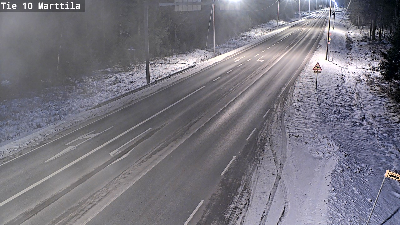 Weather Camera Image Road 10 Marttila, Marttila, Varsinais-Suomi