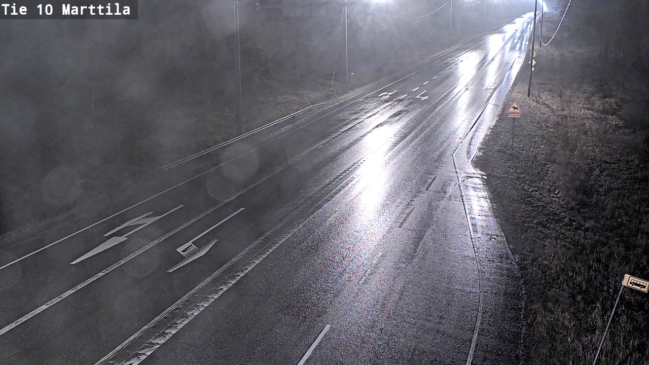 Weather Camera Image Väg 10 S:t Mårtens, Marttila, Varsinais-Suomi