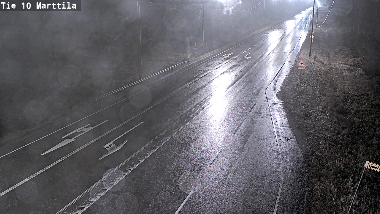 Weather Camera Image Väg 10 S:t Mårtens, Marttila, Varsinais-Suomi