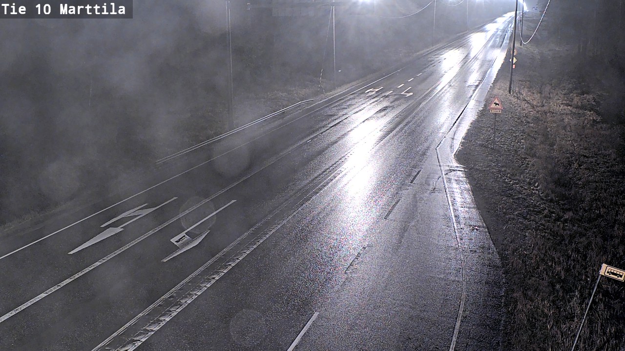 Weather Camera Image Väg 10 S:t Mårtens, Marttila, Varsinais-Suomi