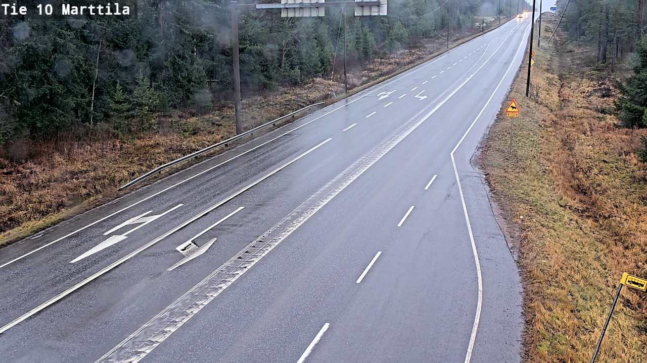 Weather Camera Image Road 10 Marttila, Marttila, Varsinais-Suomi