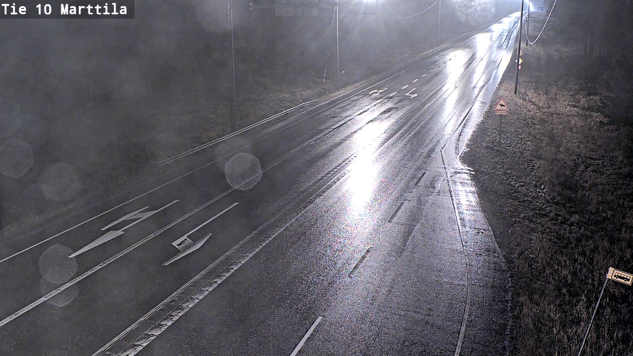 Weather Camera Image Väg 10 S:t Mårtens, Marttila, Varsinais-Suomi