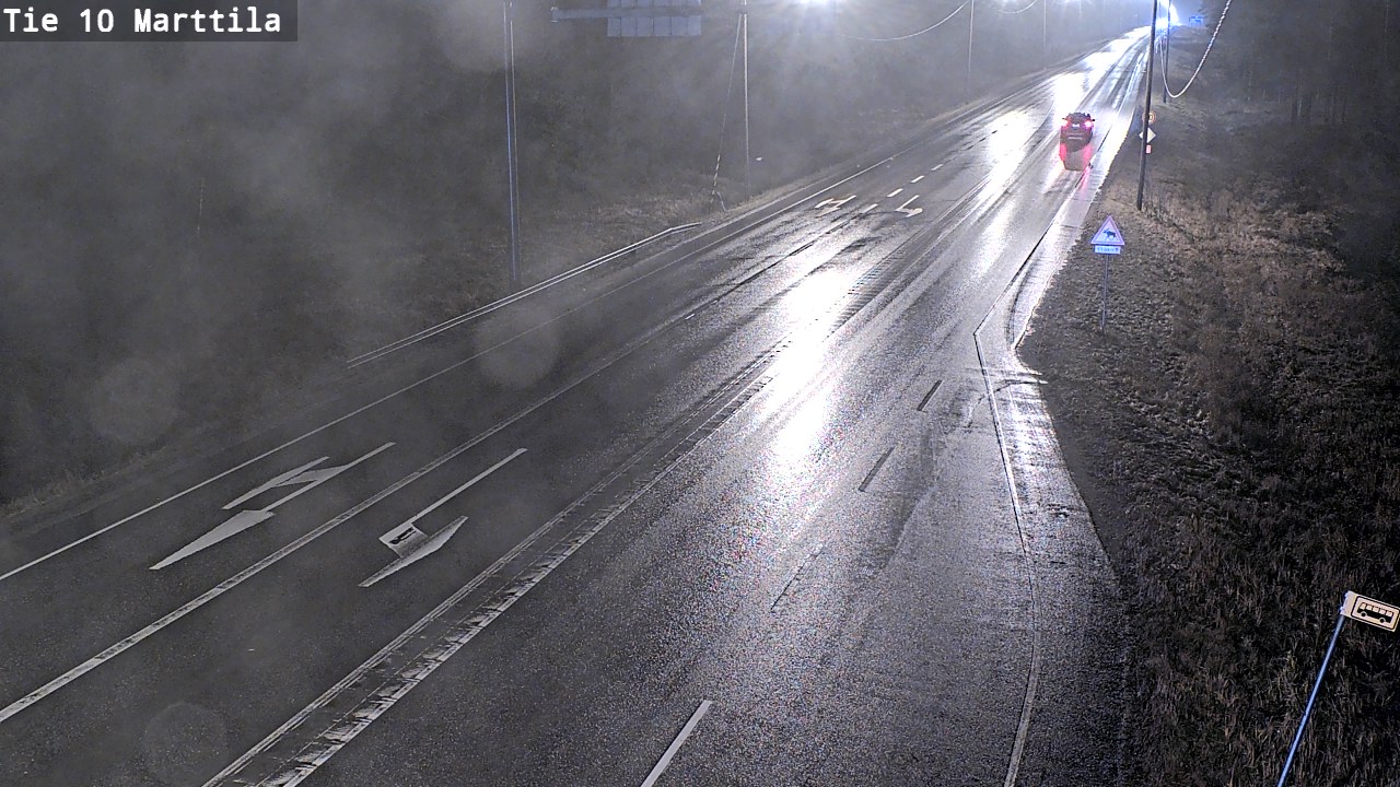 Weather Camera Image Väg 10 S:t Mårtens, Marttila, Varsinais-Suomi