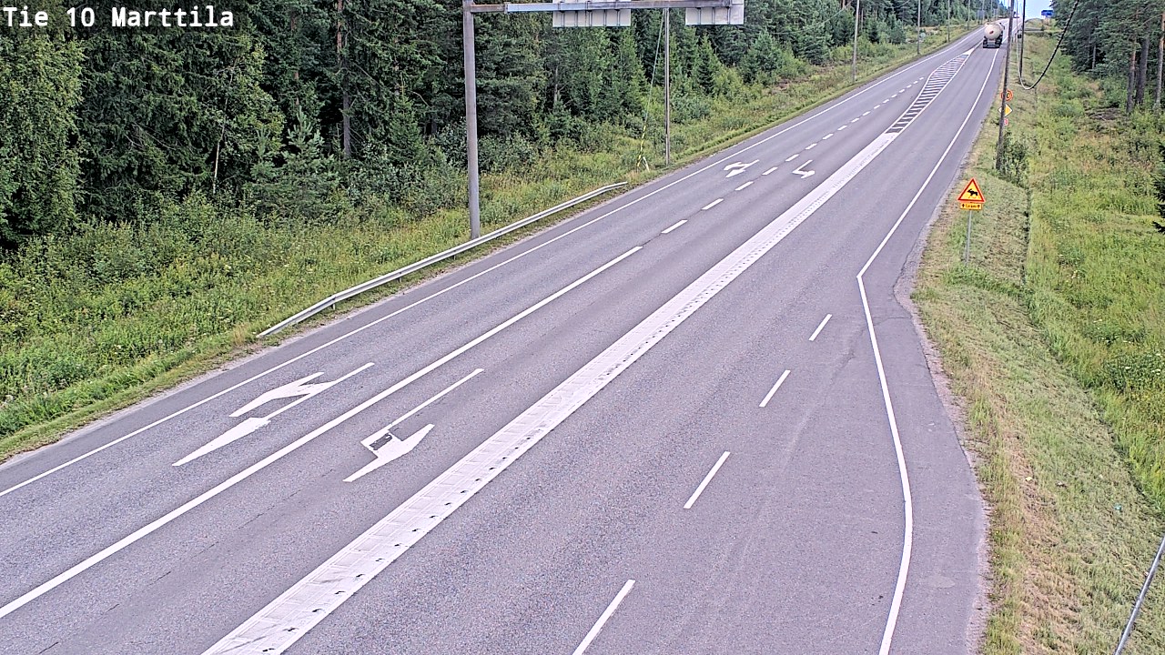 Weather Camera Image Road 10 Marttila, Marttila, Varsinais-Suomi