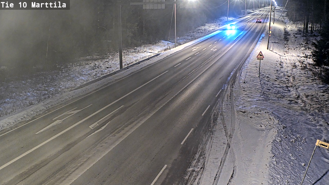 Weather Camera Image Road 10 Marttila, Marttila, Varsinais-Suomi