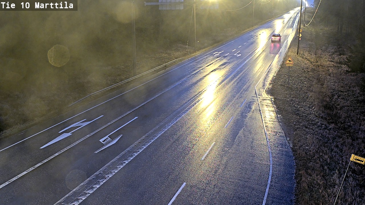 Weather Camera Image Road 10 Marttila, Marttila, Varsinais-Suomi