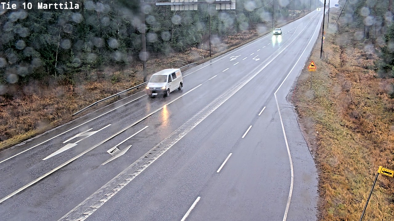 Weather Camera Image Road 10 Marttila, Marttila, Varsinais-Suomi