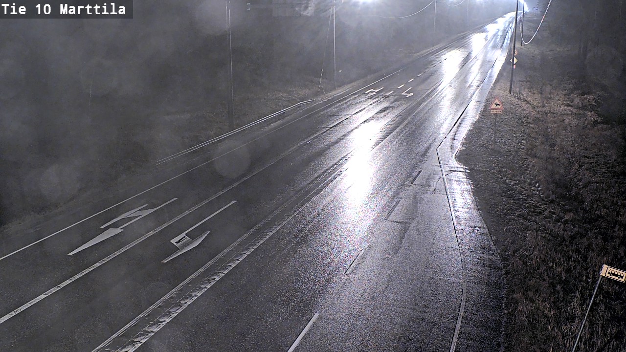Weather Camera Image Väg 10 S:t Mårtens, Marttila, Varsinais-Suomi