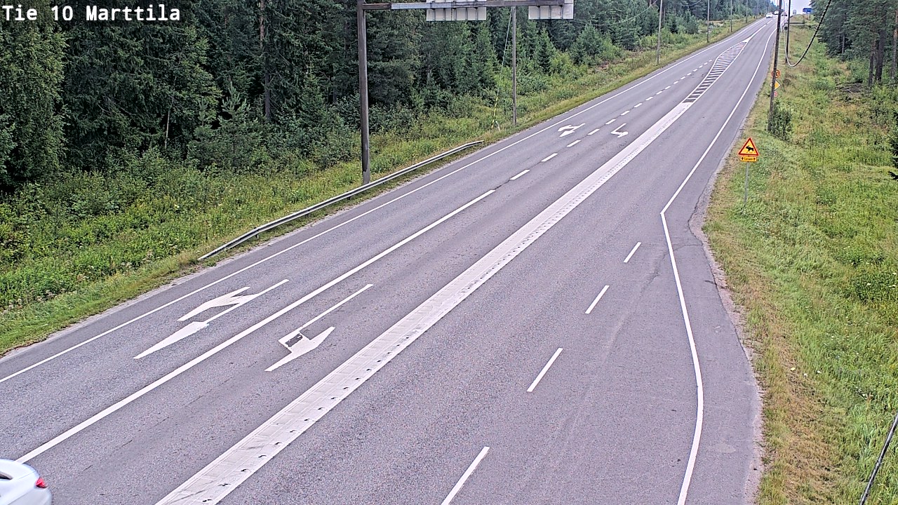 Weather Camera Image Road 10 Marttila, Marttila, Varsinais-Suomi