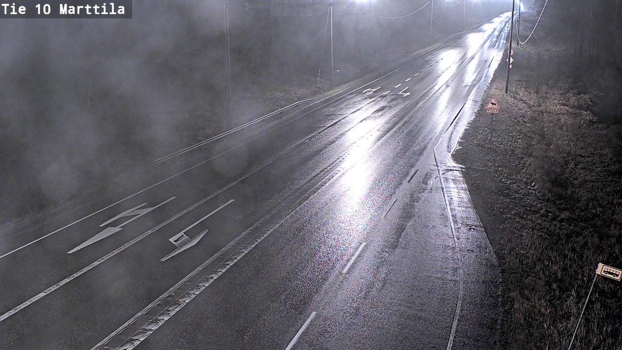 Weather Camera Image Väg 10 S:t Mårtens, Marttila, Varsinais-Suomi