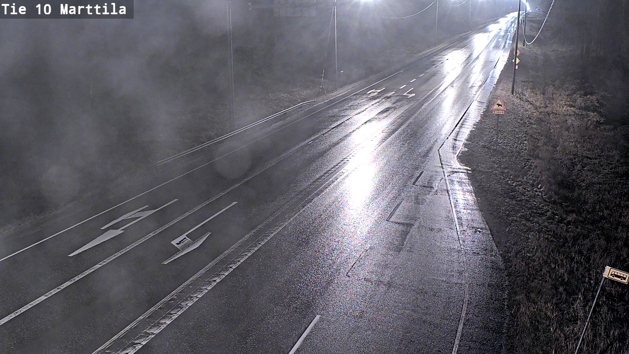 Weather Camera Image Väg 10 S:t Mårtens, Marttila, Varsinais-Suomi