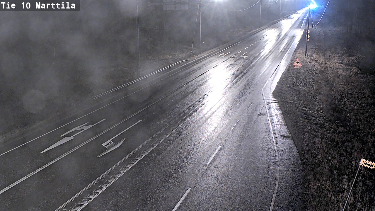 Weather Camera Image Väg 10 S:t Mårtens, Marttila, Varsinais-Suomi