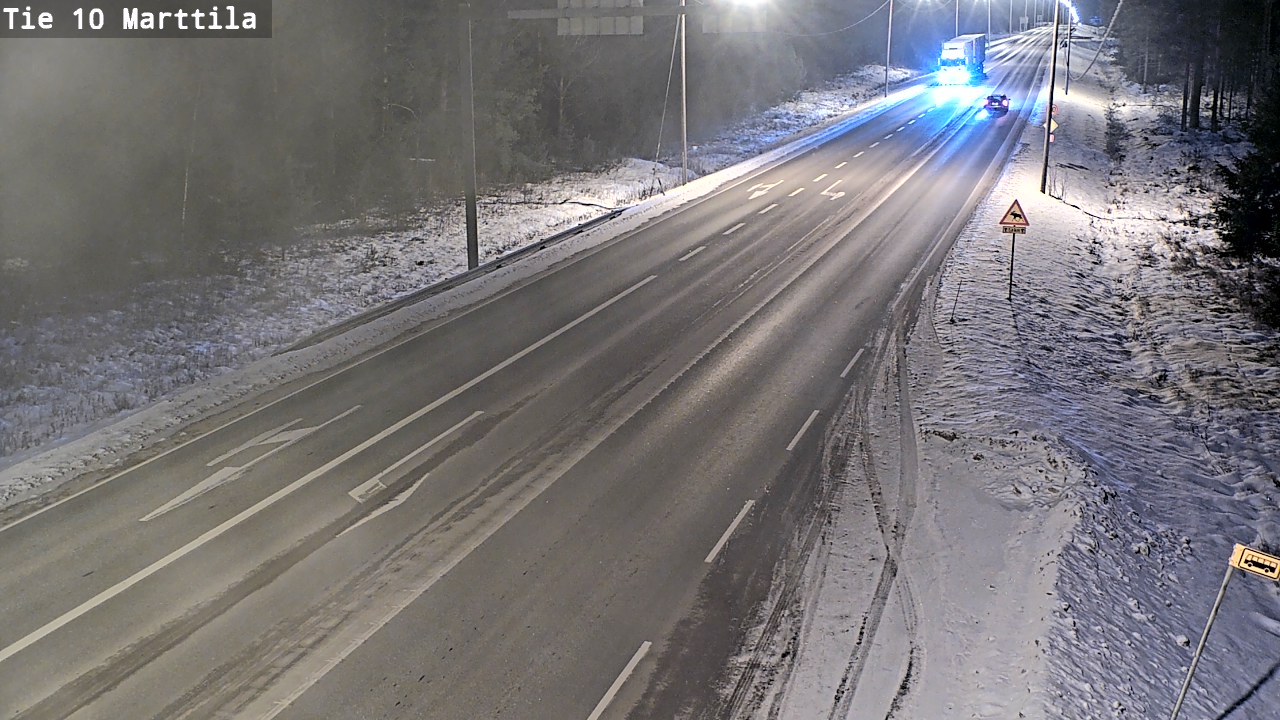 Weather Camera Image Road 10 Marttila, Marttila, Varsinais-Suomi