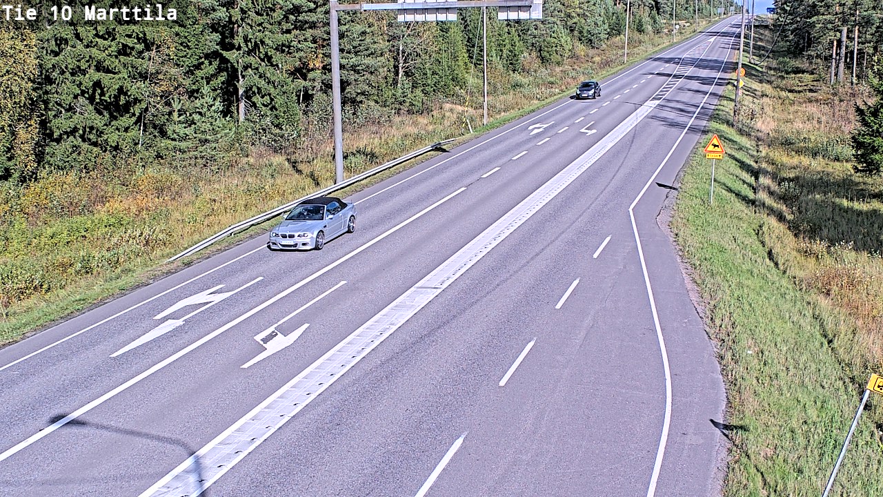 Weather Camera Image Road 10 Marttila, Marttila, Varsinais-Suomi