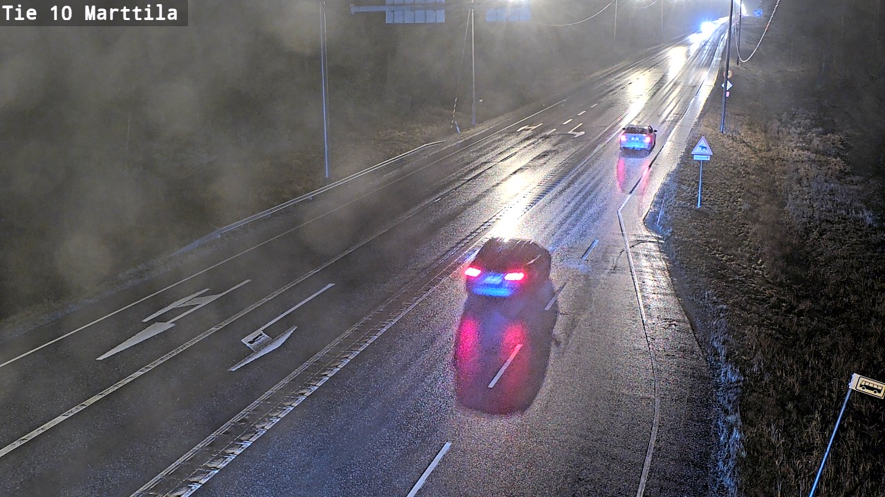 Weather Camera Image Väg 10 S:t Mårtens, Marttila, Varsinais-Suomi