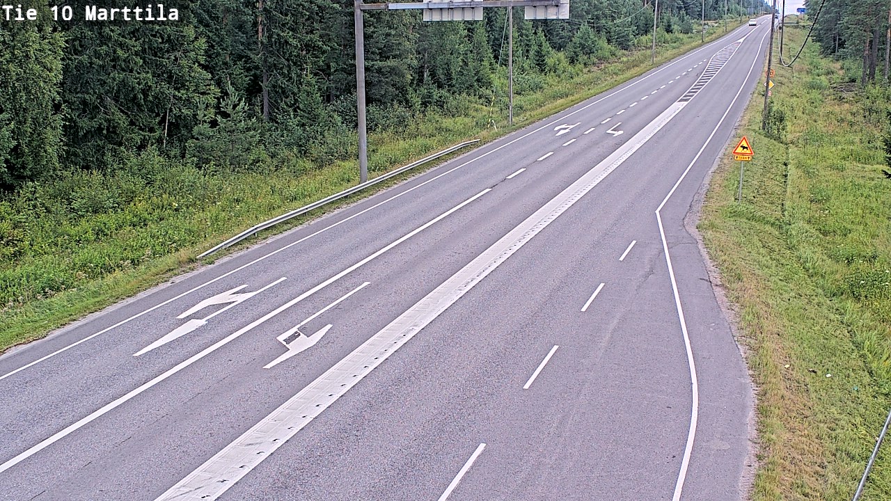 Weather Camera Image Road 10 Marttila, Marttila, Varsinais-Suomi