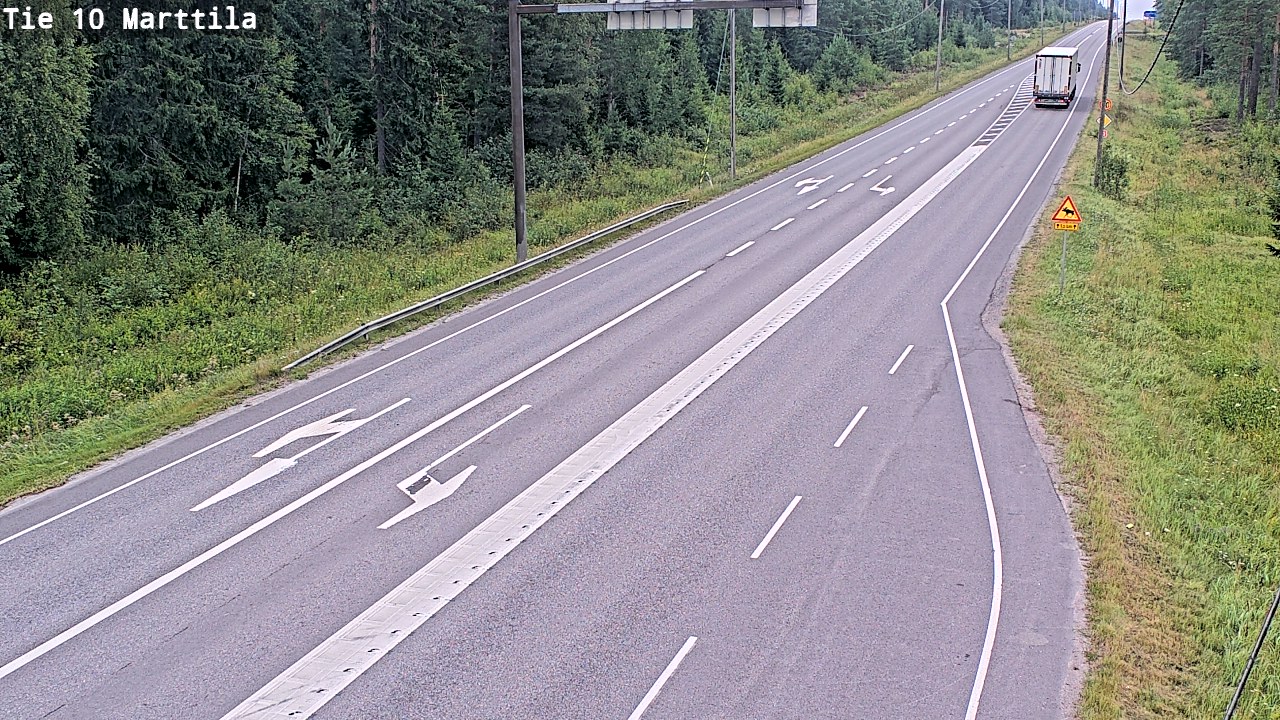 Weather Camera Image Road 10 Marttila, Marttila, Varsinais-Suomi