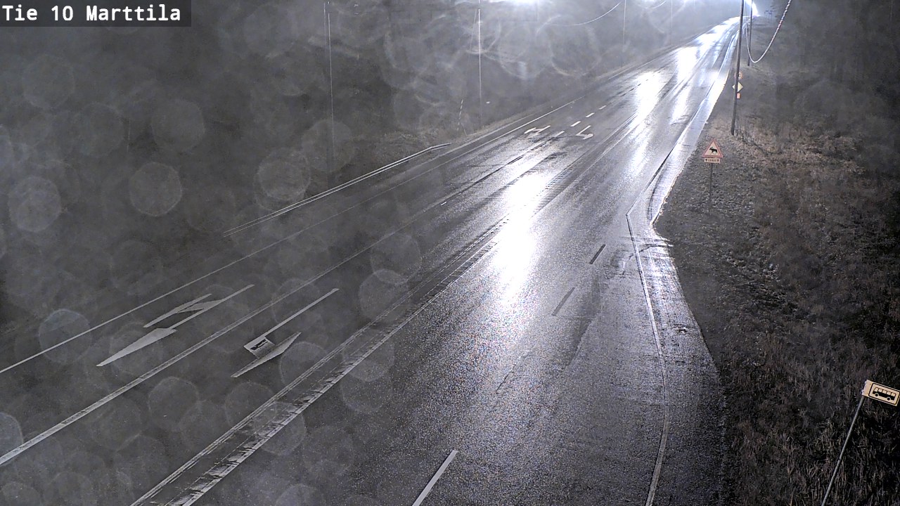 Weather Camera Image Väg 10 S:t Mårtens, Marttila, Varsinais-Suomi