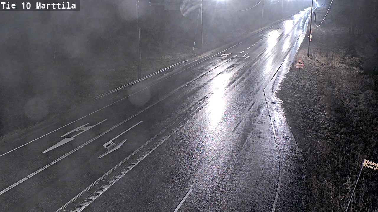 Weather Camera Image Väg 10 S:t Mårtens, Marttila, Varsinais-Suomi