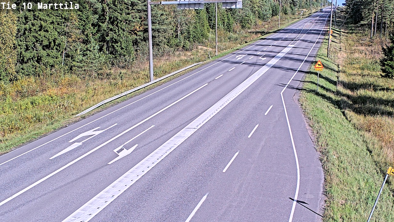 Weather Camera Image Road 10 Marttila, Marttila, Varsinais-Suomi