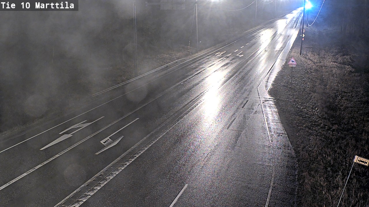 Weather Camera Image Väg 10 S:t Mårtens, Marttila, Varsinais-Suomi