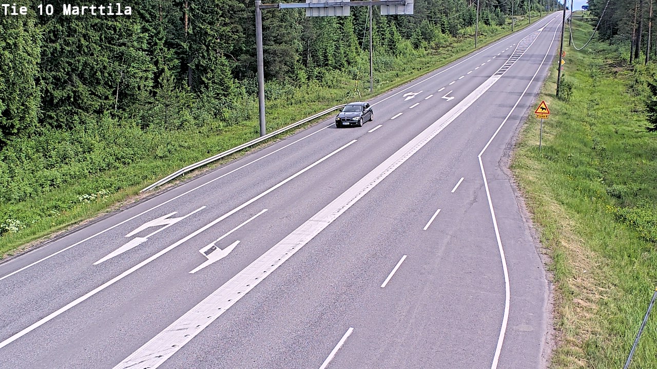 Weather Camera Image Road 10 Marttila, Marttila, Varsinais-Suomi