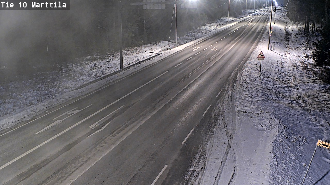 Weather Camera Image Road 10 Marttila, Marttila, Varsinais-Suomi