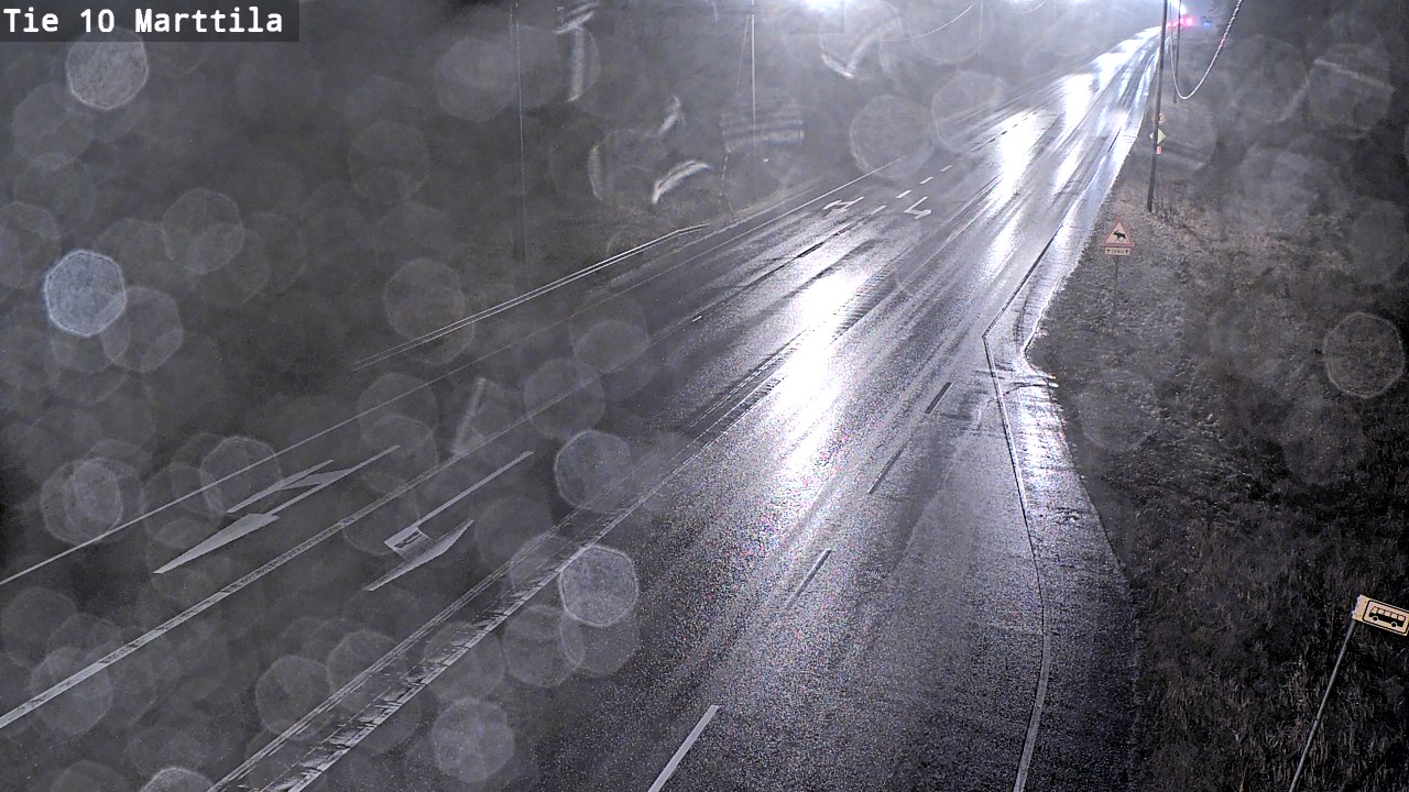Weather Camera Image Väg 10 S:t Mårtens, Marttila, Varsinais-Suomi