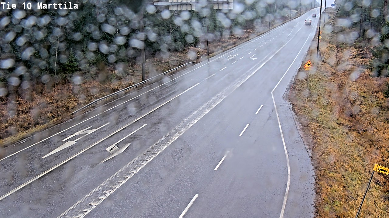 Weather Camera Image Road 10 Marttila, Marttila, Varsinais-Suomi