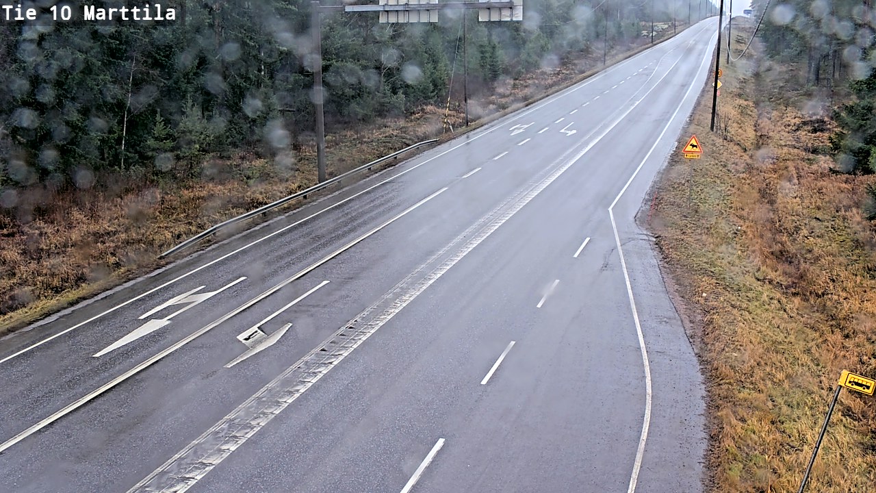 Weather Camera Image Road 10 Marttila, Marttila, Varsinais-Suomi