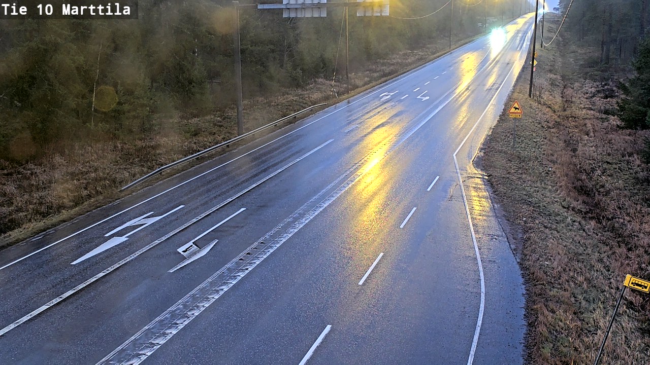 Weather Camera Image Road 10 Marttila, Marttila, Varsinais-Suomi