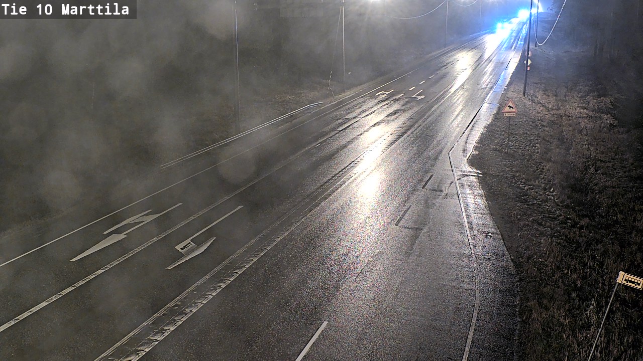 Weather Camera Image Väg 10 S:t Mårtens, Marttila, Varsinais-Suomi
