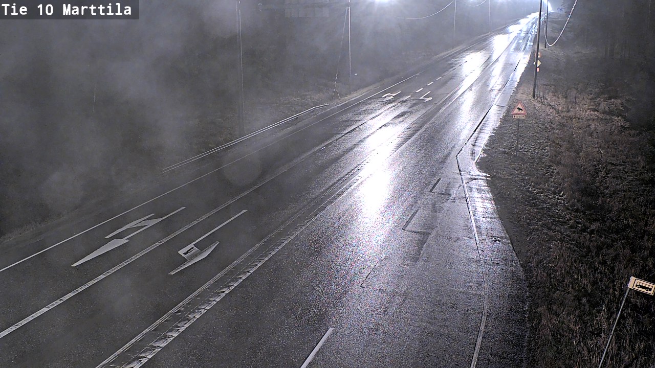 Weather Camera Image Väg 10 S:t Mårtens, Marttila, Varsinais-Suomi