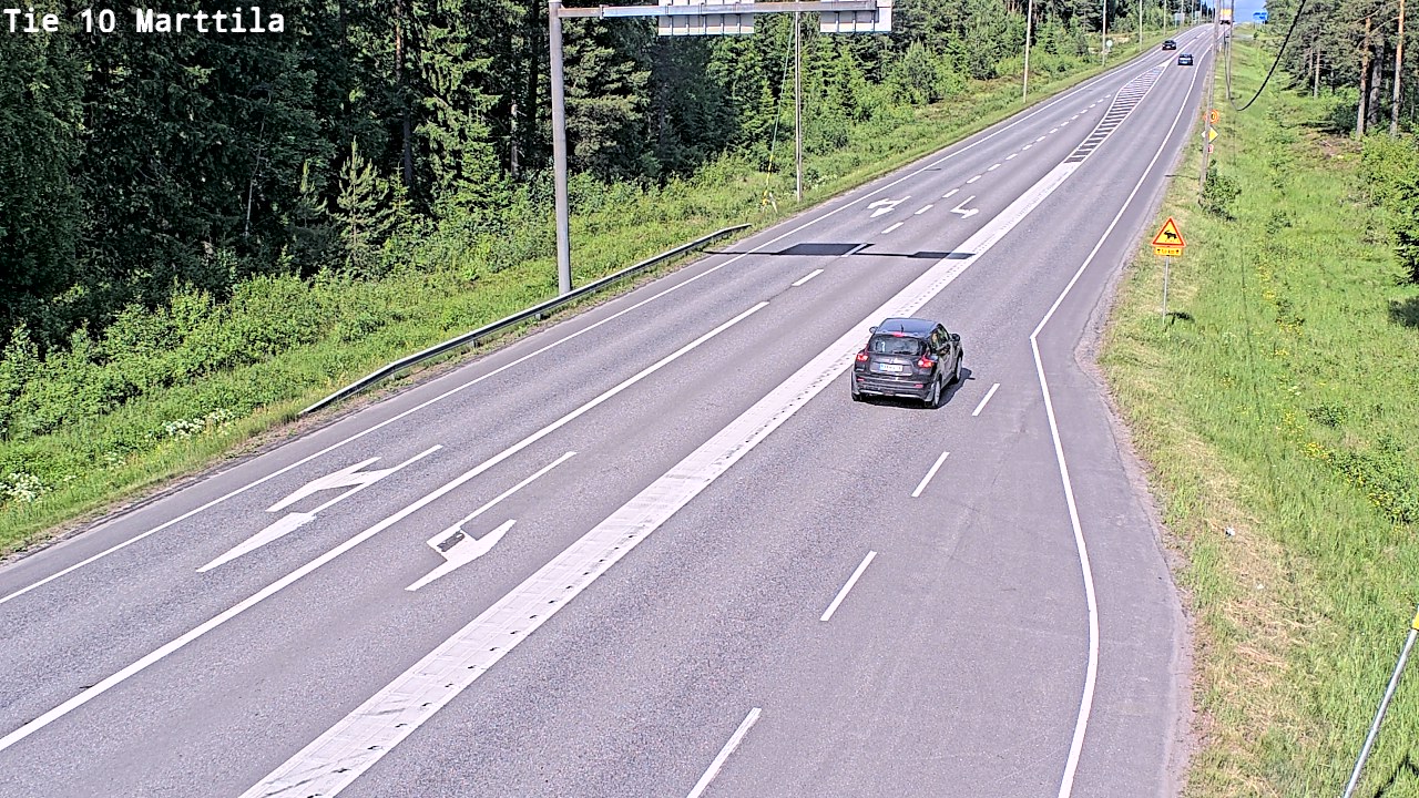 Weather Camera Image Road 10 Marttila, Marttila, Varsinais-Suomi