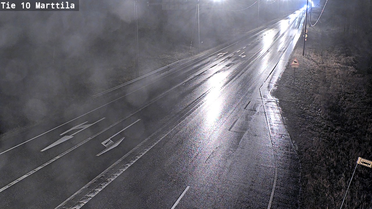 Weather Camera Image Väg 10 S:t Mårtens, Marttila, Varsinais-Suomi