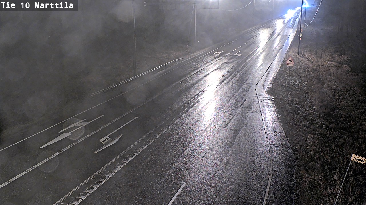 Weather Camera Image Väg 10 S:t Mårtens, Marttila, Varsinais-Suomi