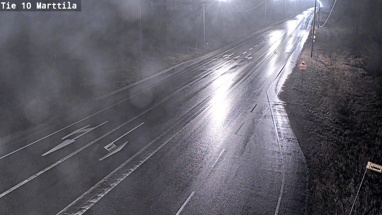 Weather Camera Image Väg 10 S:t Mårtens, Marttila, Varsinais-Suomi