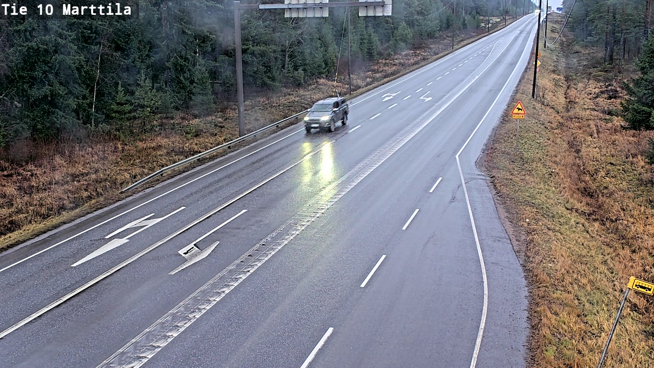 Weather Camera Image Road 10 Marttila, Marttila, Varsinais-Suomi