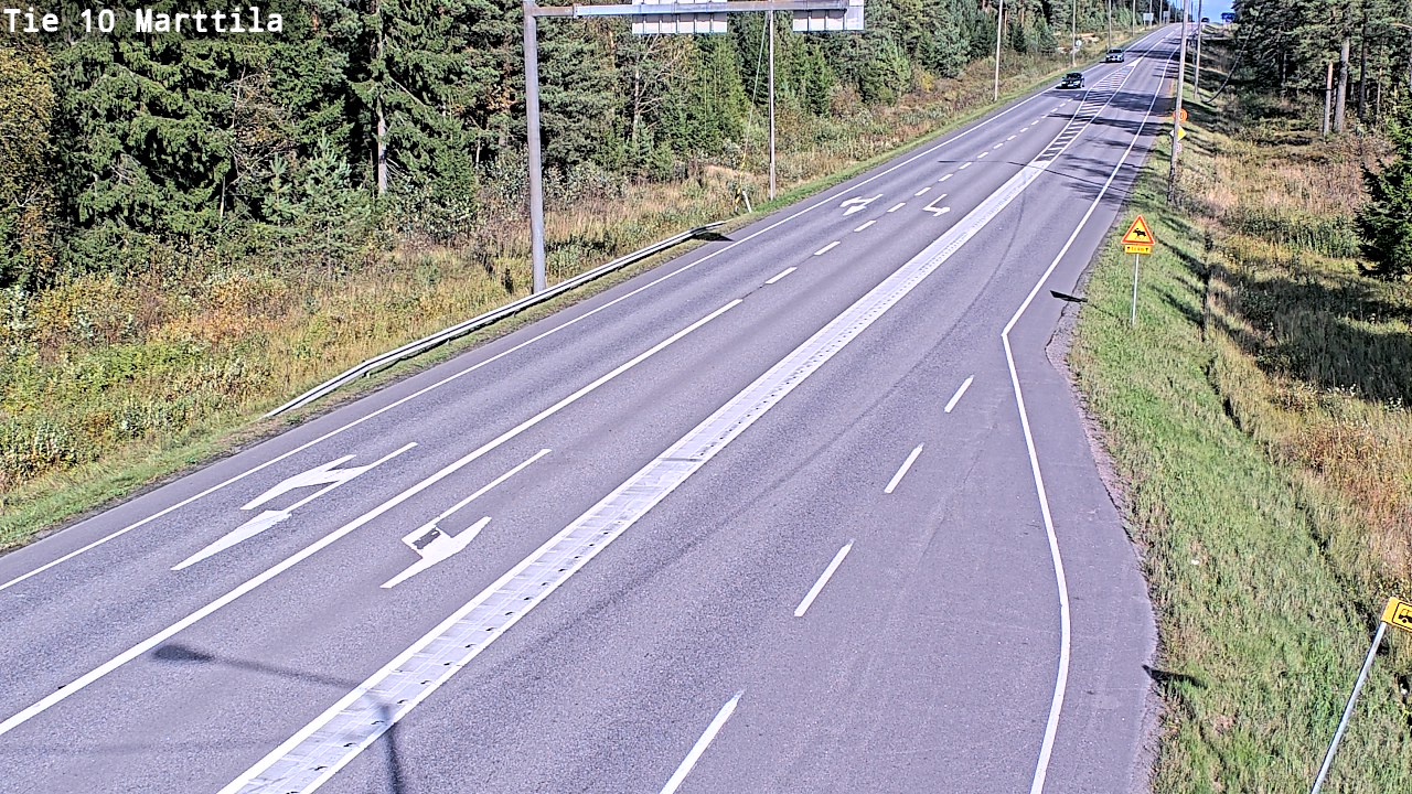 Weather Camera Image Road 10 Marttila, Marttila, Varsinais-Suomi