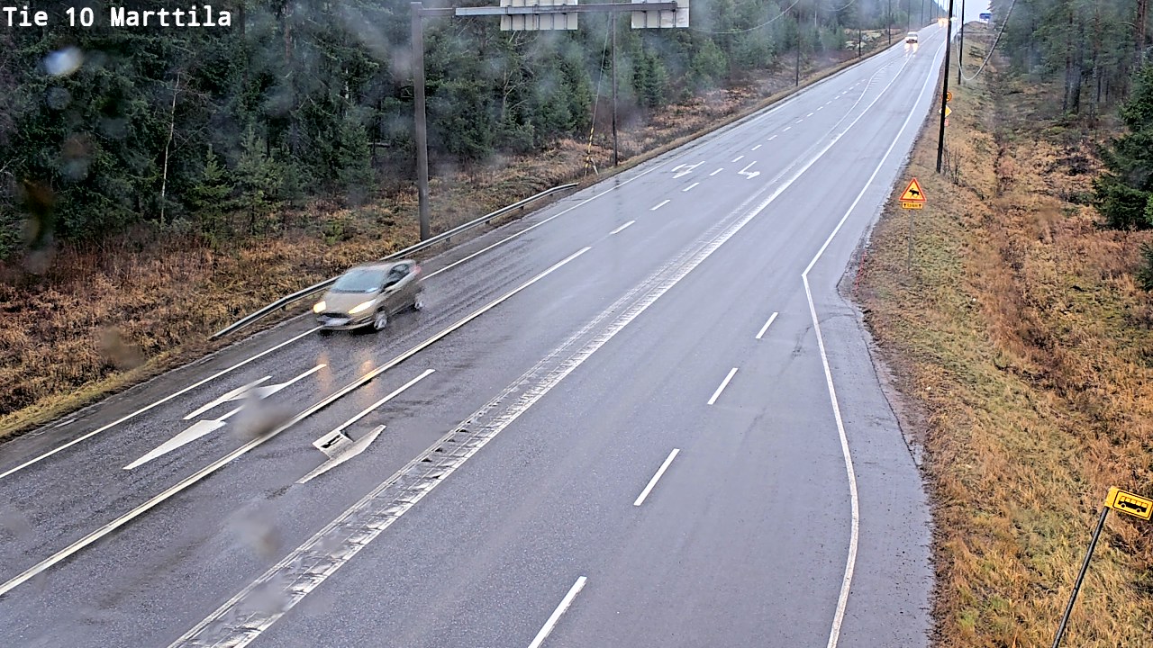 Weather Camera Image Road 10 Marttila, Marttila, Varsinais-Suomi