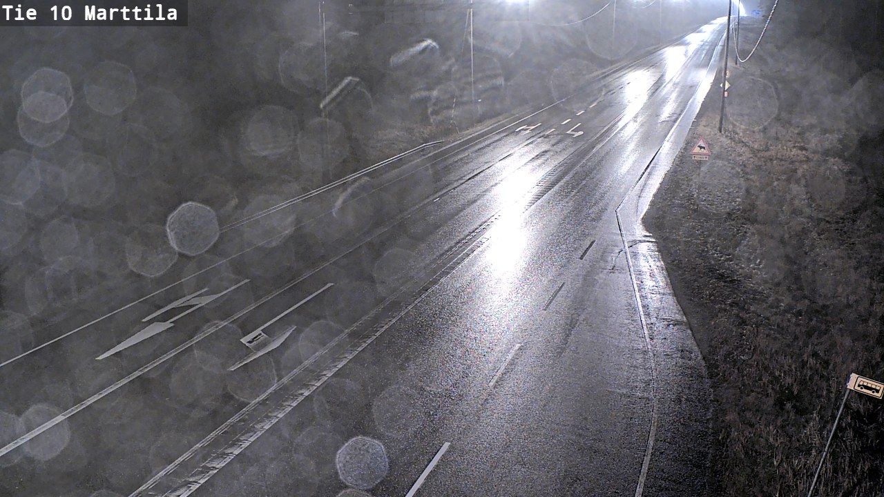 Weather Camera Image Väg 10 S:t Mårtens, Marttila, Varsinais-Suomi
