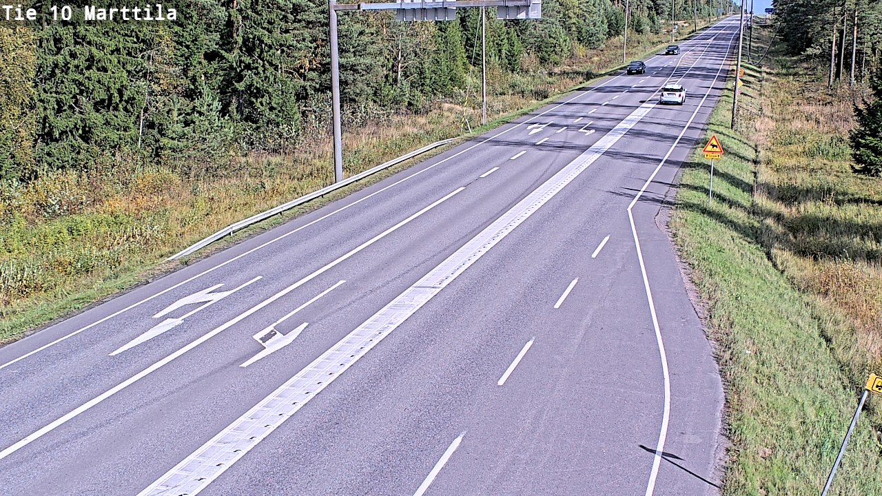Weather Camera Image Road 10 Marttila, Marttila, Varsinais-Suomi