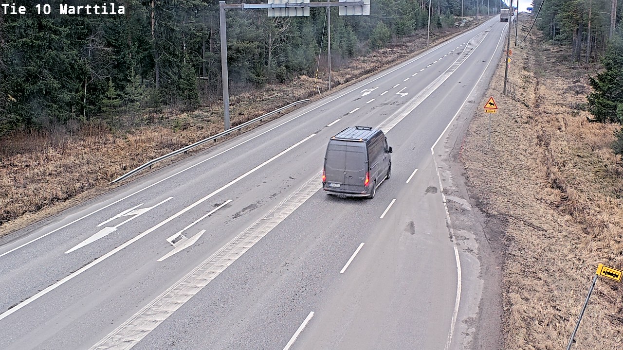 Weather Camera Image Road 10 Marttila, Marttila, Varsinais-Suomi