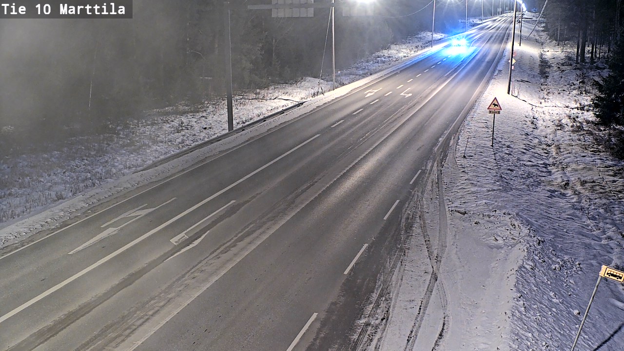 Weather Camera Image Road 10 Marttila, Marttila, Varsinais-Suomi
